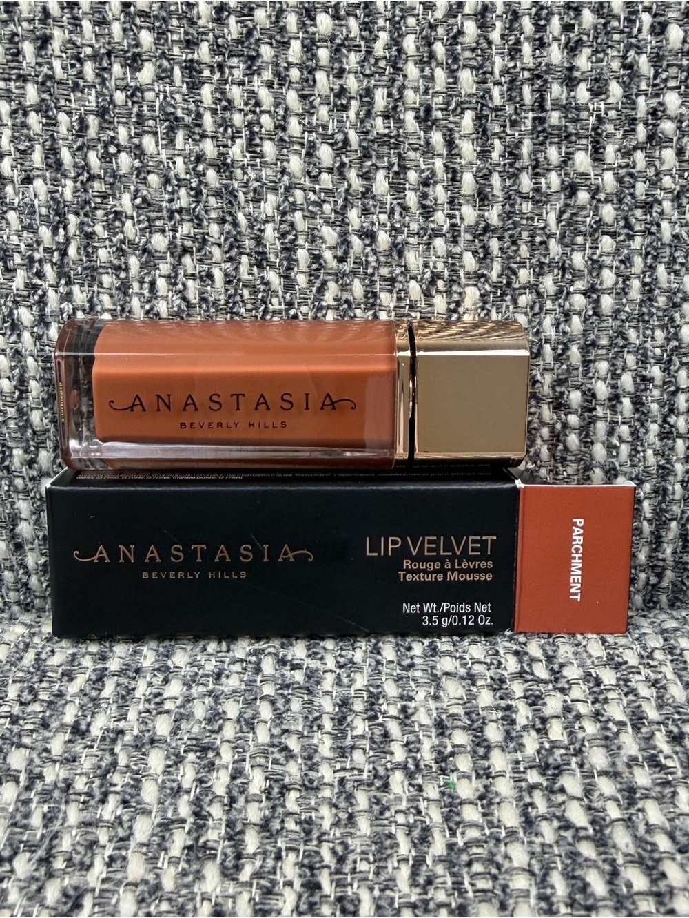 Anastasia Beverly Hills Lip Velvet Parchment 0.12 oz Full Size NIB
